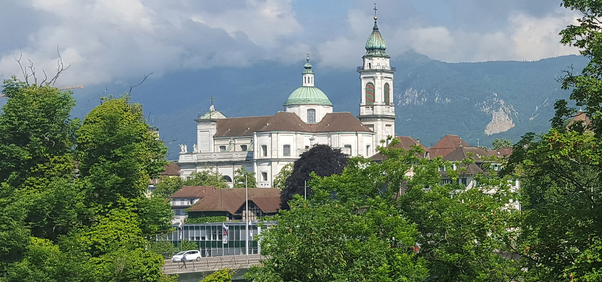 Aussicht St. Ursen-Kathedrale
